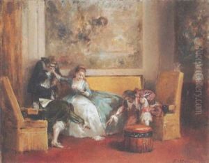 Genreszene by Francisco Miralles Galup