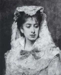 Portrait Of A Woman In White Portrait Of A Woman In White