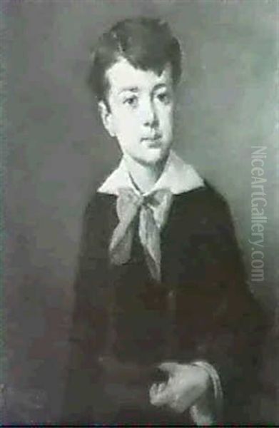Portrait Of A Young Boy, Half Length - view 1