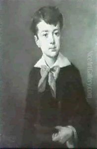 Portrait Of A Young Boy, Half Length Portrait Of A Young Boy, Half Length