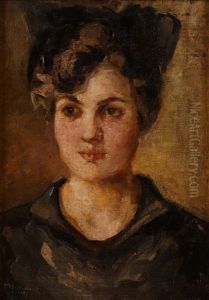 Woman Portrait by George Demetrescu Mirea