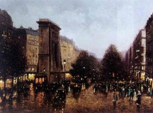 Parisian Street Scene Parisian Street Scene