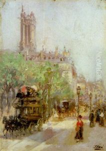 La Rue De Rivoli, Paris La Rue De Rivoli, Paris