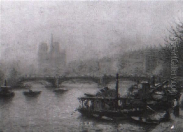 On The Seine, Paris - view 1