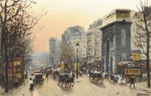 Boulevard Haussmann, Paris by Joaquin Miro