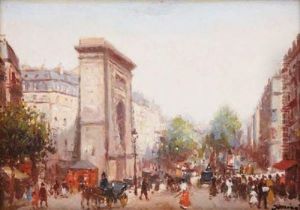 Porte Saint Denis by Joaquin Miro