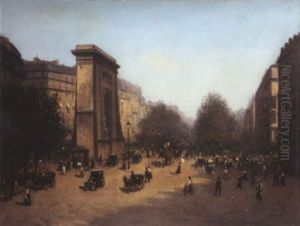 La Porte Saint-martin by Joaquin Miro