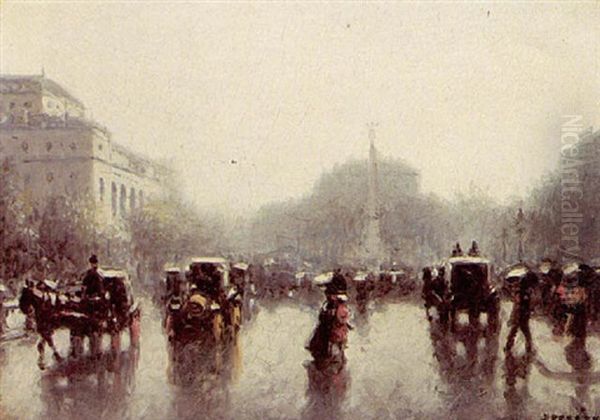 Street Scene, Paris - view 1
