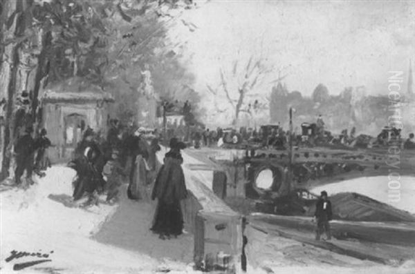 Paris, Les Quais De La Seine - view 1