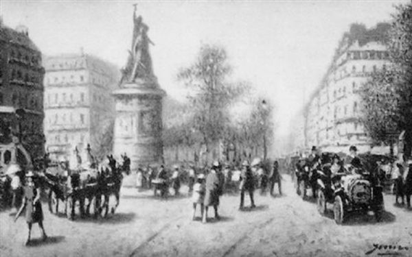 Place De La Republique A Paris - view 1