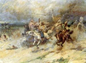 A Group Of Arab Warriors A Group Of Arab Warriors
