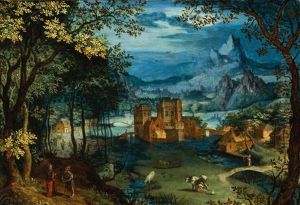 Paesaggio Con Castello
