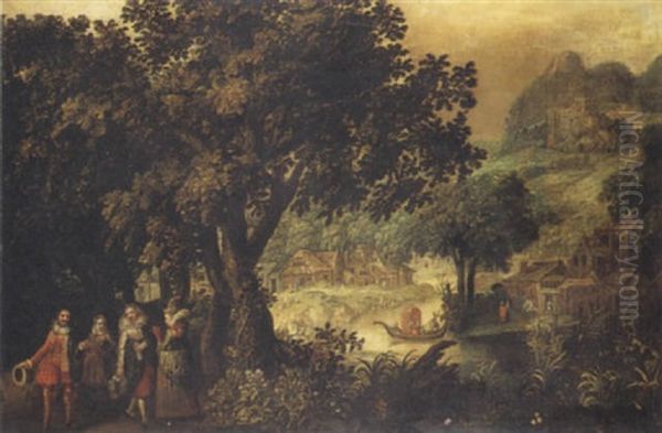 Paseggiata Galante Nel Bosco - view 1