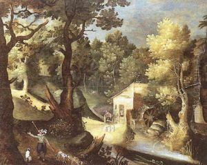 Paysage Au Moulin Paysage Au Moulin