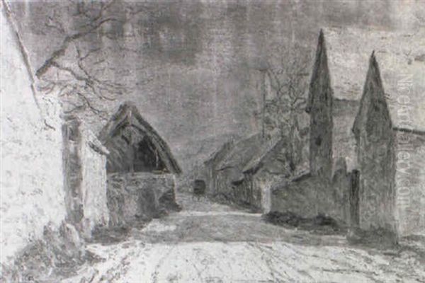 Carriole Dans Le Village - view 1