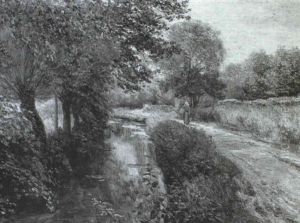 Matinee D'ete: Bords De La Doucelirre (nievre) 1903