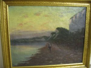 Cliffs Along The Coast by Arthur Mitchell