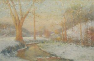 Winter Landscape by Arthur Mitchell