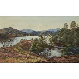 Majestic Scottish River Landscape by Colin Gillespie Mitchell