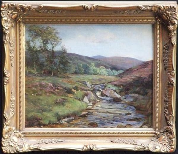 Creek Near Loch Lomond - view 1