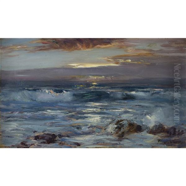 Sunset Machrihanish - view 1