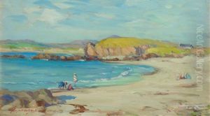 Paddling by John Campbell Mitchell
