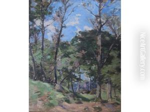 Corstorphine Woods by John Campbell Mitchell