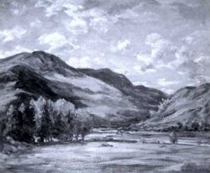 Scottish Landscape by John Campbell Mitchell