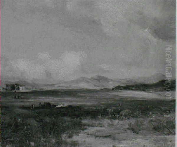 The Hills Of Appin From Barcaldine Moss - view 1