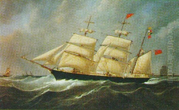 The Barque "glenfalloch" Of Marypor - view 1