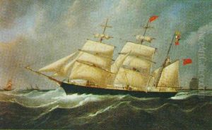 The Barque "glenfalloch" Of Marypor The Barque "glenfalloch" Of Marypor