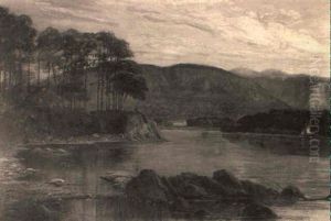 Friar's Crag, Derwentwater by William Frederick Mitchell