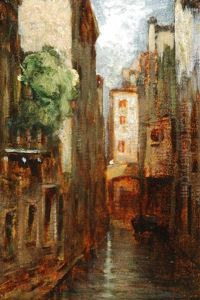 Scorcio Veneziano by Giuseppe Miti Zanetti
