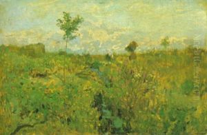 Campagna Nei Dintorni Di Venezia by Giuseppe Miti Zanetti
