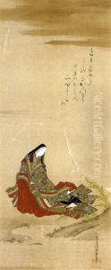 Ono No Komachi by Mitsuoki, Tosa