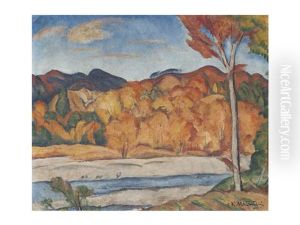 Autumn In Tama by Kunishiro Mitsutani