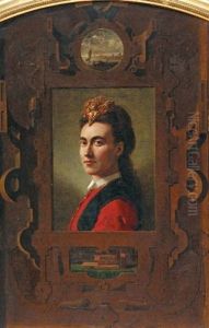 Mademoiselle Berthe De Lagatinerie by Andre (Count) de Mniszek
