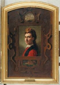 Mademoiselle Berthe De Lagatinerie by Andre (Count) de Mniszek
