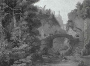 Rheinpartie Bei Basel by Fritz Mock
