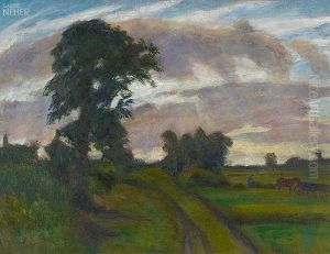 Stelldichein In Der Kuche by Otto Modersohn