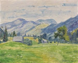 Lichter Sommertag Im Allgau (unterjoch Bei Hindelang) by Otto Modersohn