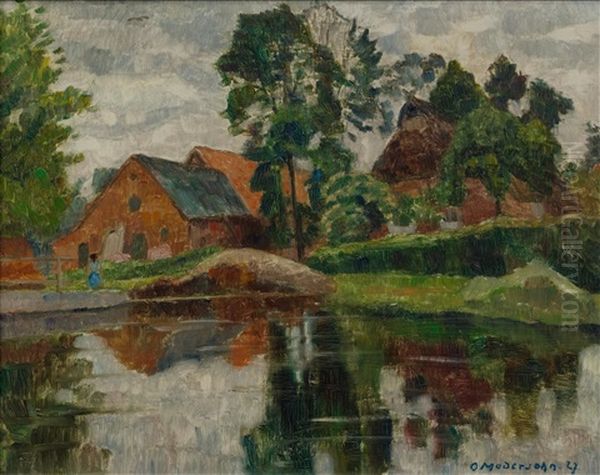 Village By The Water Near Worpswede - view 1