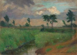 Abziehendes Gewitter