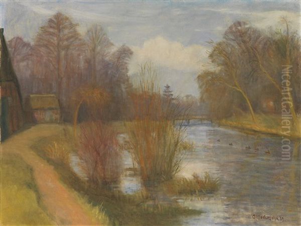 Vorfruhling An Der Schleuse - view 1