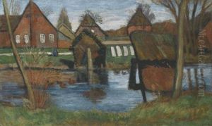Fruhling An Der Wumme by Otto Modersohn