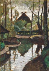 Fruhling An Der Wumme by Otto Modersohn