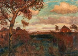 Herbstabend Im Moor