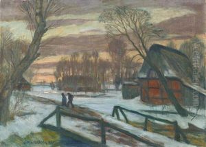 Winterlandschaft In Fischerhude