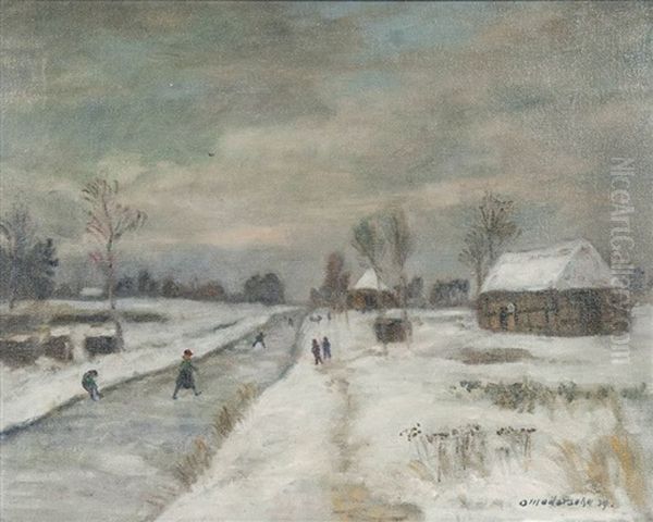Winter Im Moor (ostendorfer Graben) - view 1