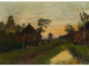 Abendlandschaft Fischerhude